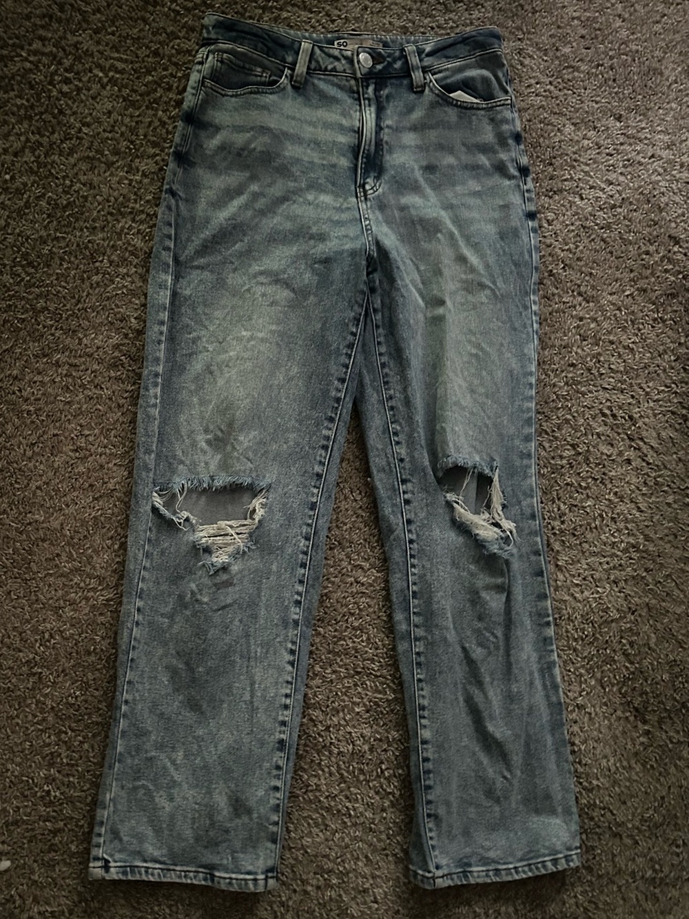 High Rise Baggy Dad Jeans